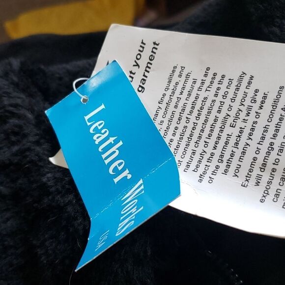 VNTG Leather Works Genuine Suede Leather Jacket - Picture 8 of 8